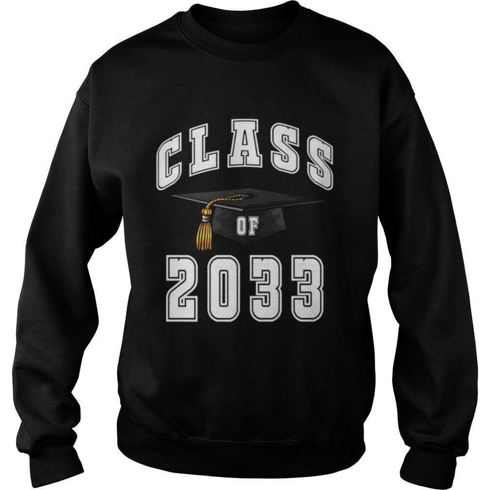Class Of 2033 Grow With Me School First Day Back To School Sweatshirt